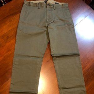 J. Crew Men's Slim Fit Khaki Flex Chinos - Green